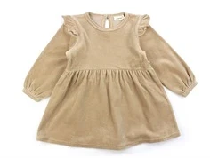 Lil Atelier nougat velour kjole